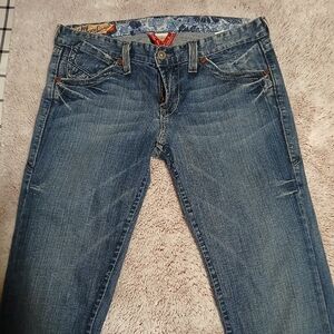 Women's Lucky Brand Dungarees of America,  Too tough to die Jeans.